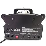 ETEC Nebelmaschine FOG 3000 Watt DMX Funkfernbedienung - PROFI NEBLER FOGGER Club DJ - 3